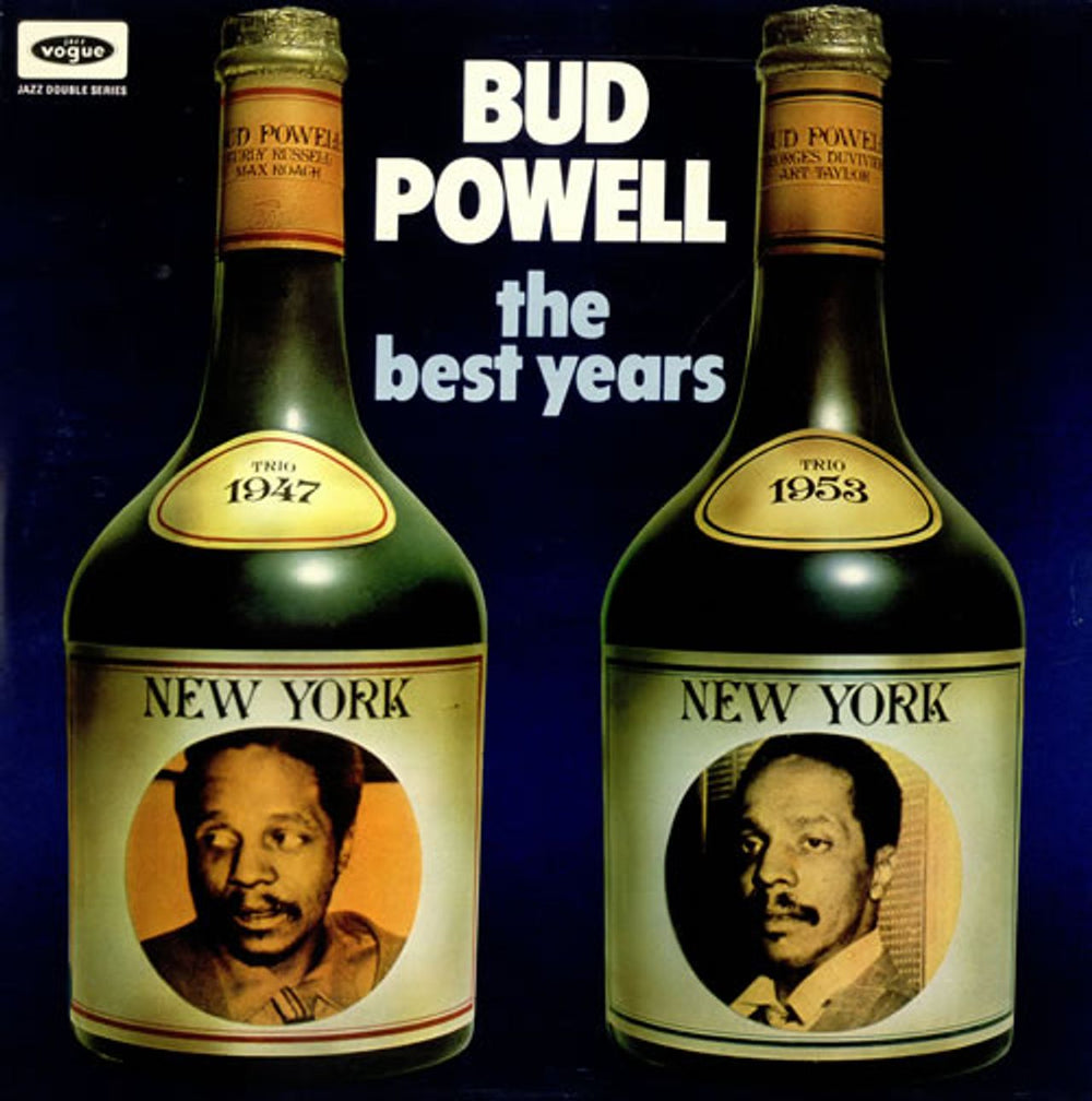 Bud Powell The Best Years UK 2-LP vinyl record set (Double LP Album) VJD546