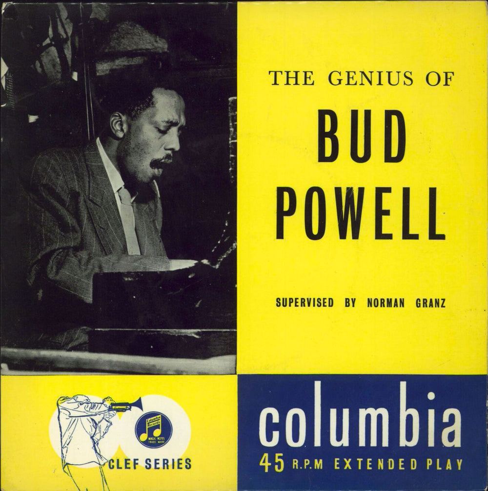 Bud Powell The Genius Of Bud Powell UK 7" vinyl single (7 inch record / 45) SEB10074