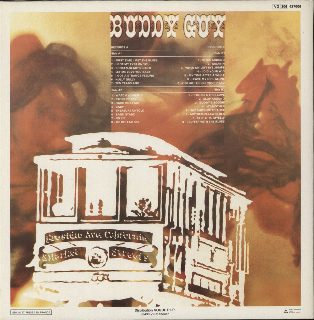 Buddy Guy Buddy Guy French 2-LP vinyl record set (Double LP Album) 084815001513