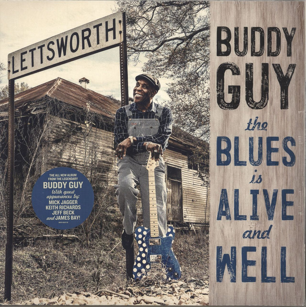 Buddy Guy The Blues Is Alive And Well - 180gm Vinyl - Sealed UK 2-LP vinyl record set (Double LP Album) 19075-81247-1