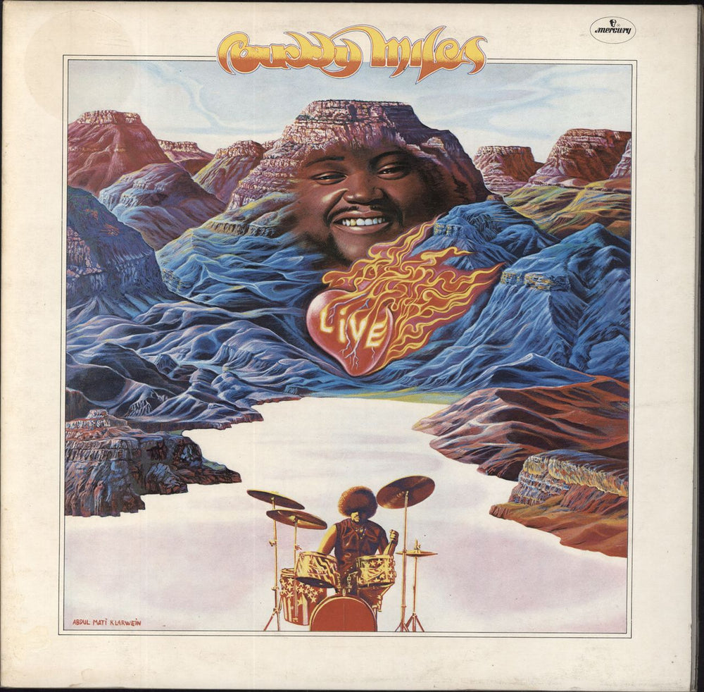 Buddy Miles Live UK 2-LP vinyl record set (Double LP Album) 6641033