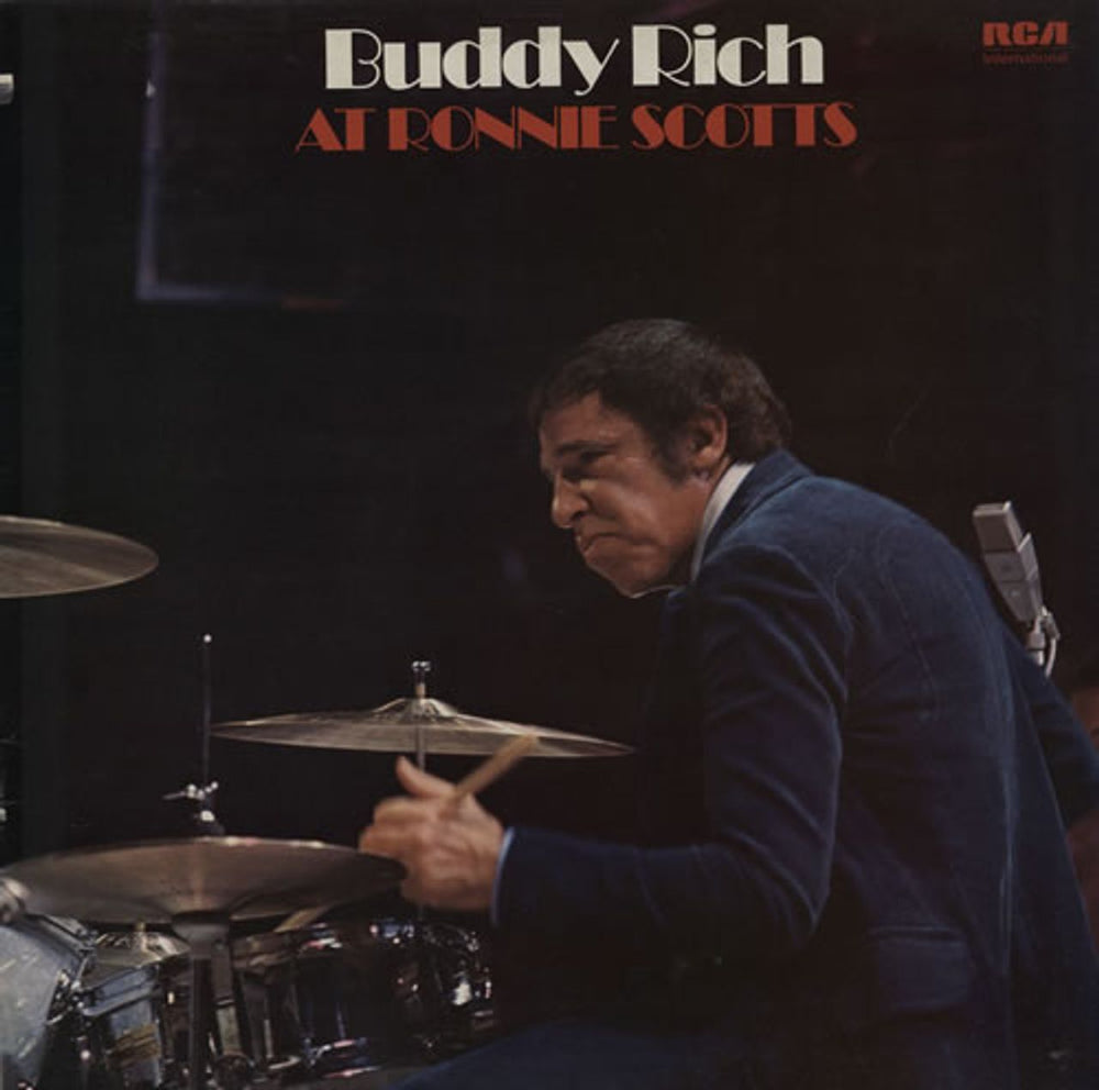 Buddy Rich At Ronnie Scotts UK vinyl LP album (LP record) INTS5012