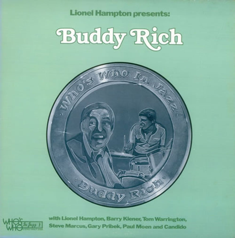 Buddy Rich Who's Who In Jazz US vinyl LP album (LP record) WWLP21006