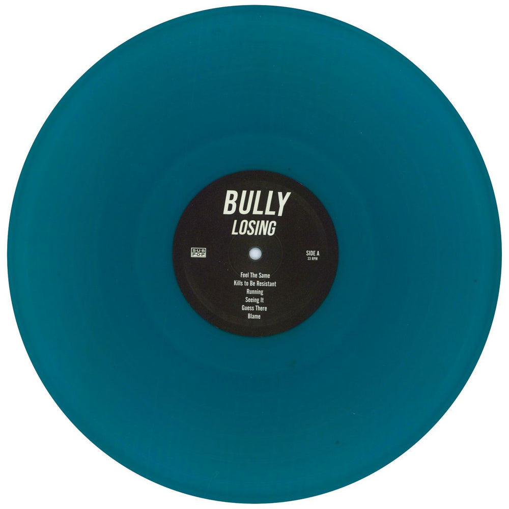 Bully Losing - Loser Edition - Turquoise Vinyl UK vinyl LP album (LP record) 20VLPLO801529