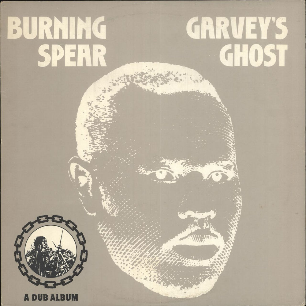 Burning Spear Garvey's Ghost UK vinyl LP album (LP record) ILPS9382