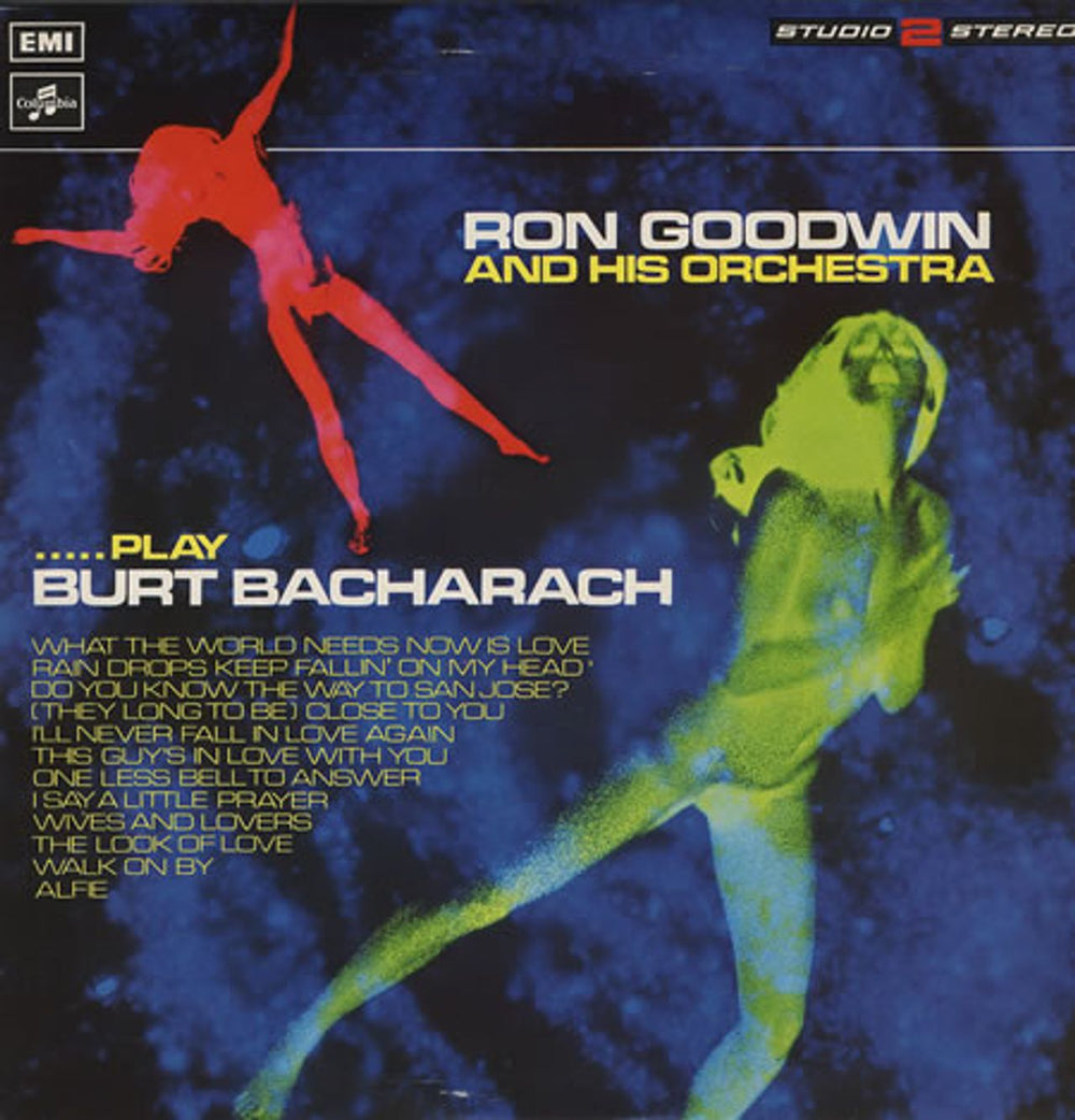 Burt Bacharach Ron Goodwin And His Orchestra Play Burt Bacharach UK vinyl LP album (LP record) TWO373