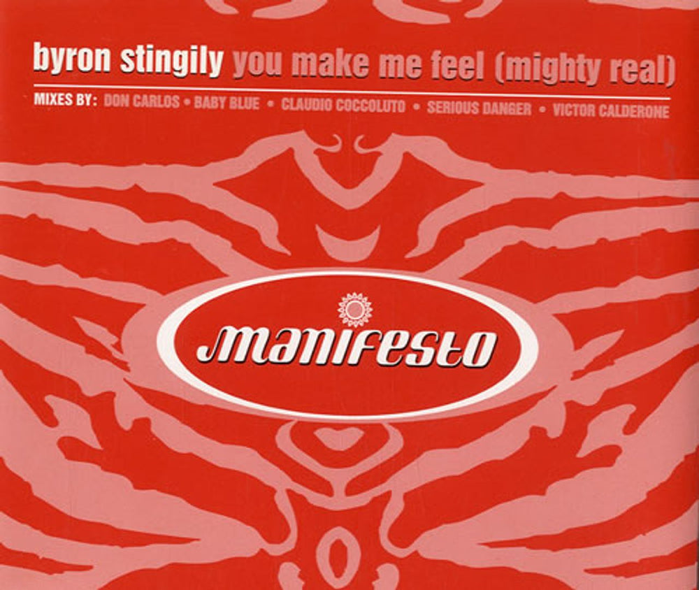 Byron Stingily You Make Me Feel (Mighty Real) UK CD single (CD5 / 5") FESCD38