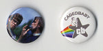 Cagedbaby Set Of 2 Badges UK Promo badge BADGES