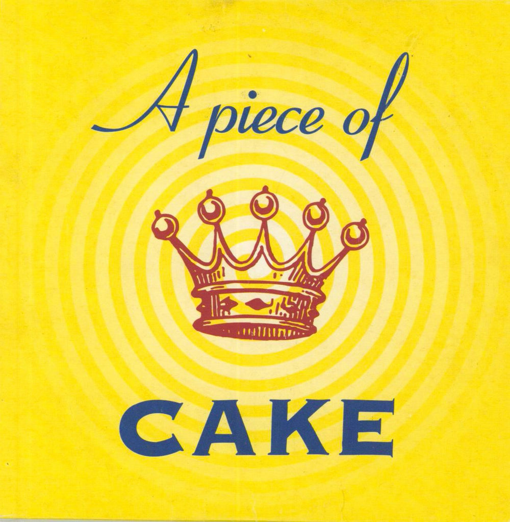 Cake A Piece Of Cake UK Promo CD album (CDLP) CAKECJ-1