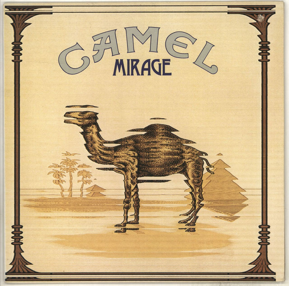 Camel Mirage Canadian vinyl LP album (LP record) NA021