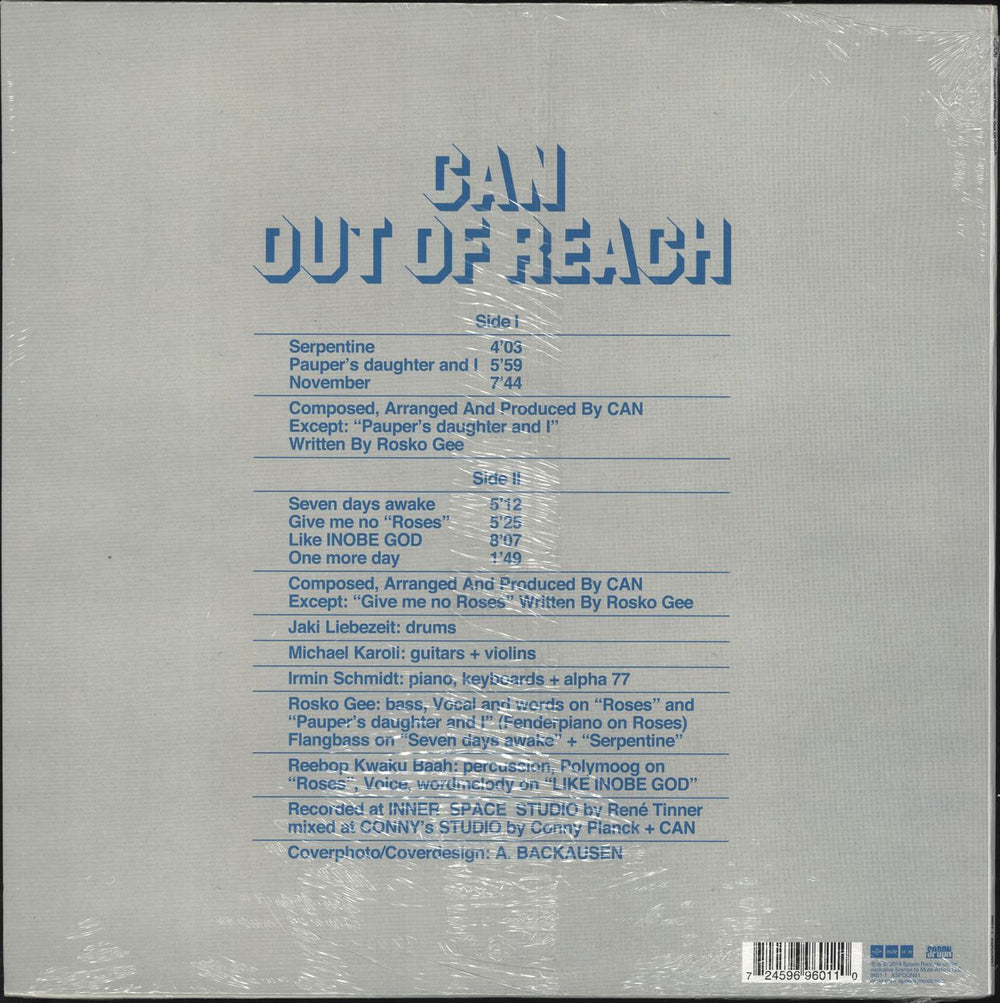 Can Out Of Reach - 180gram Vinyl - Sealed US vinyl LP album (LP record) 724596960110