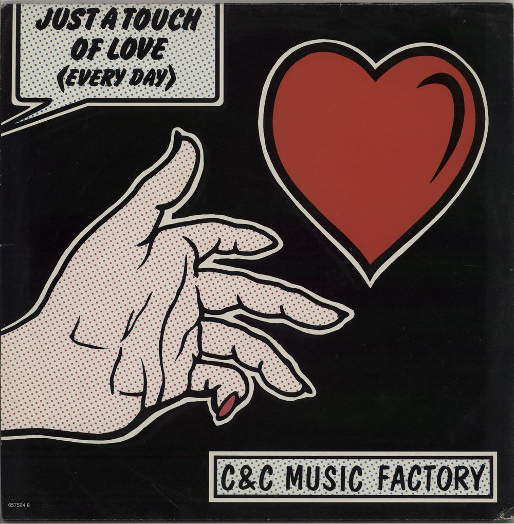 C&C Music Factory Just A Touch Of Love (Everyday) Dutch 12" vinyl single (12 inch record / Maxi-single) 6575248