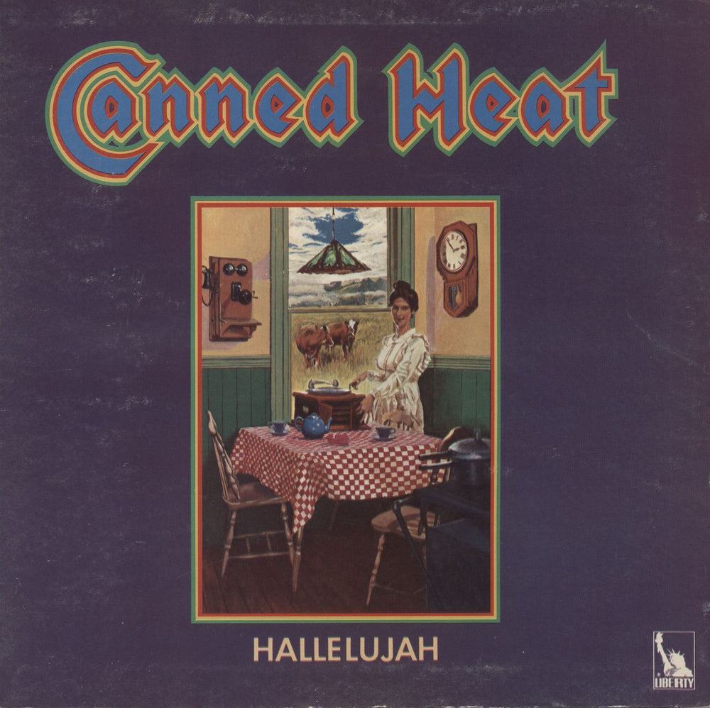 Canned Heat Hallelujah - 2nd UK vinyl LP album (LP record) LBS83239