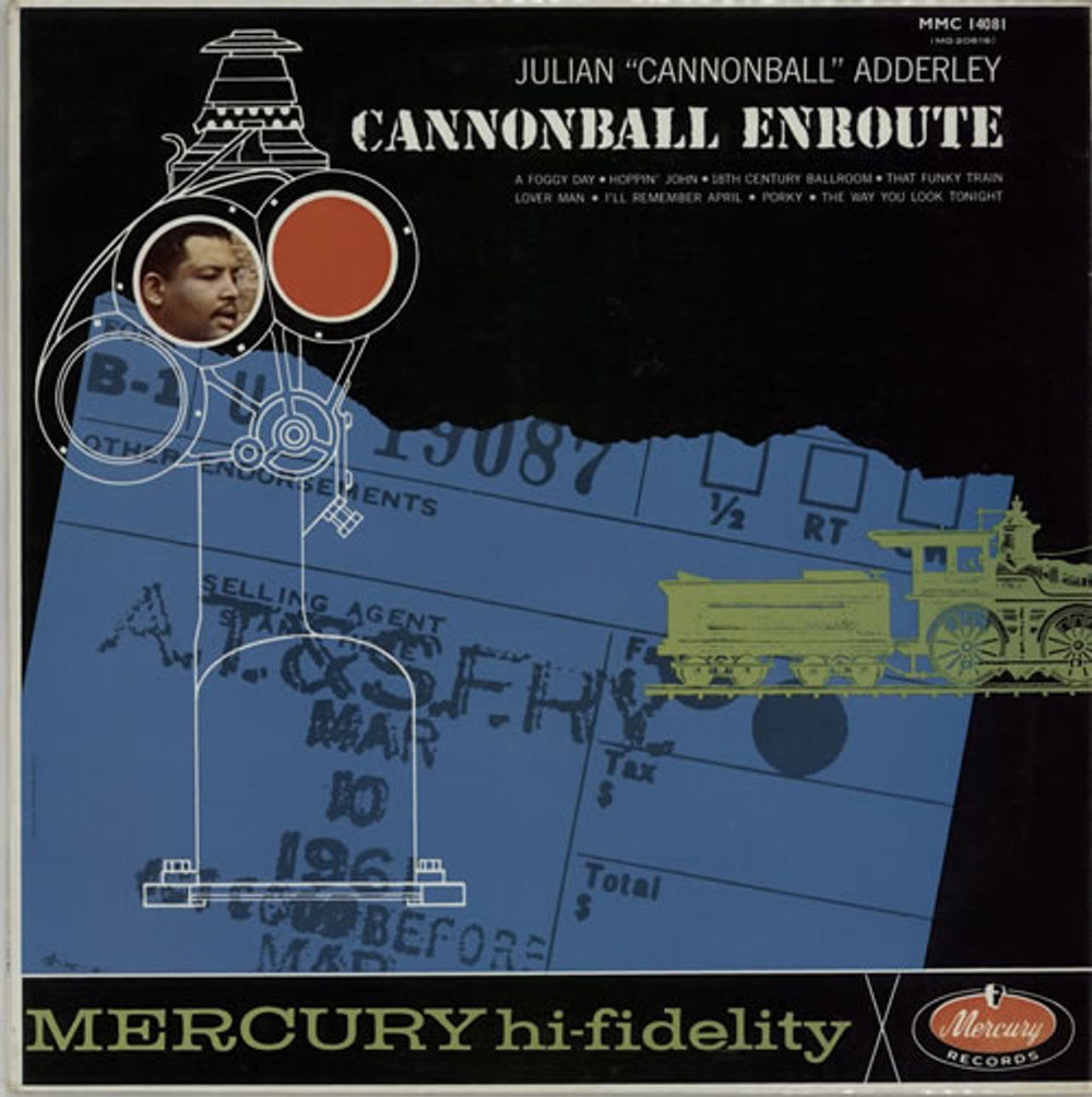 Cannonball Adderley Cannonball Enroute UK vinyl LP album (LP record) MMC14081