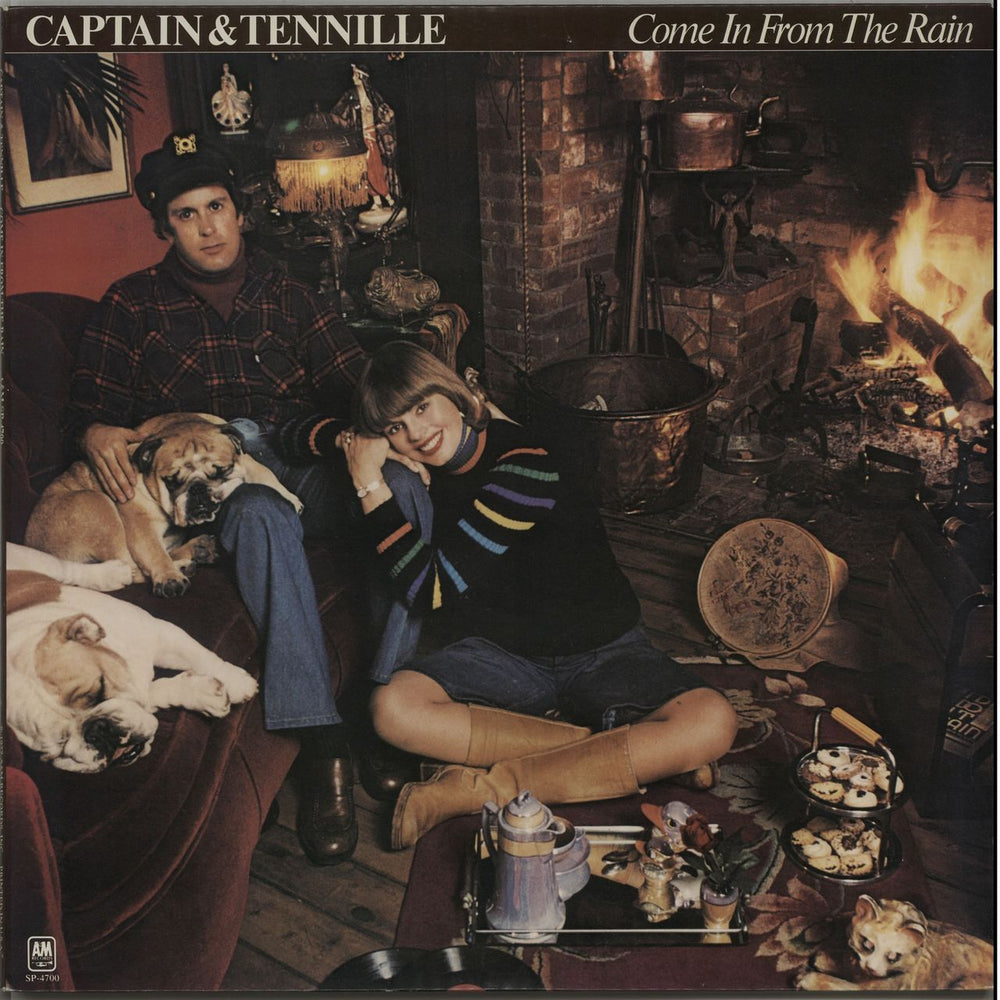 Captain & Tennille Come In From The Rain + Poster US vinyl LP album (LP record) SP-4700