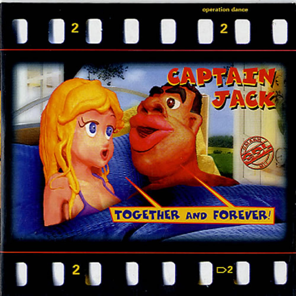 Captain Jack Together And Forever Dutch CD single (CD5 / 5") 8837402