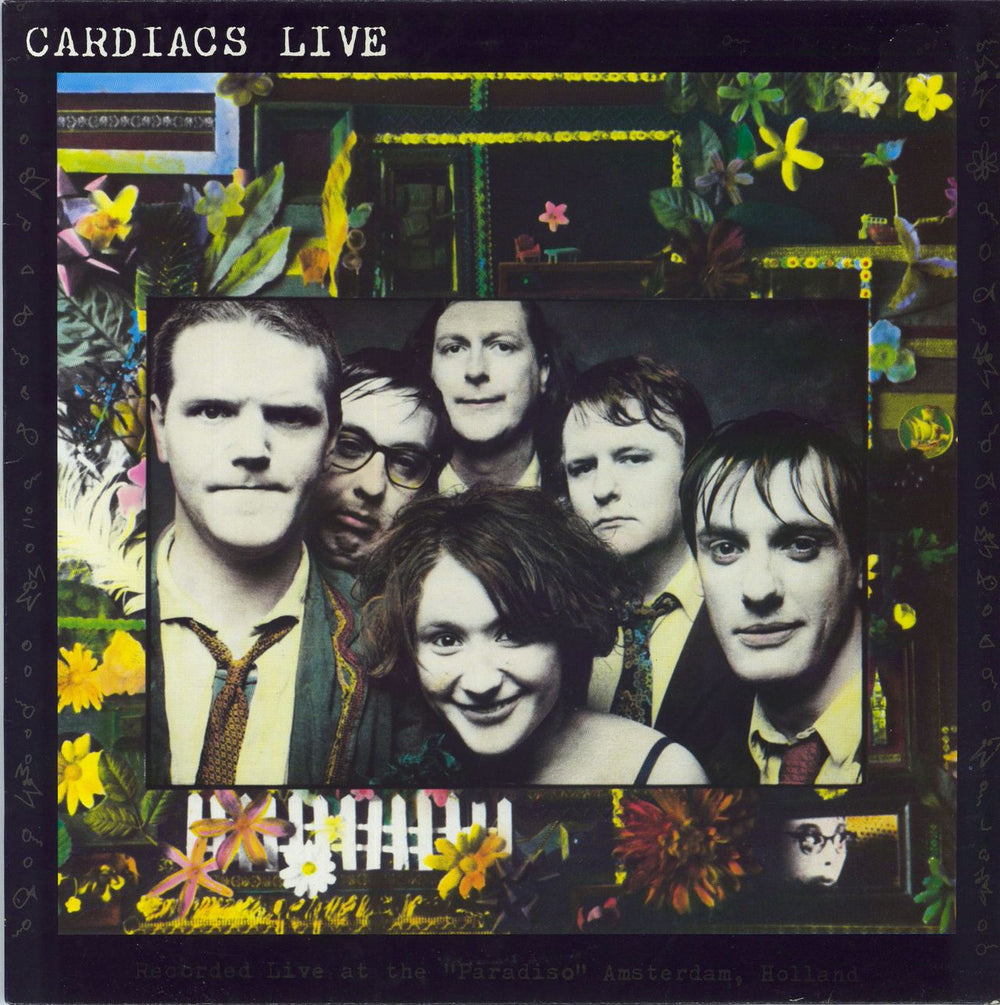 Cardiacs Live - UK issue with Dutch Stickers Dutch vinyl LP album (LP record) 330101