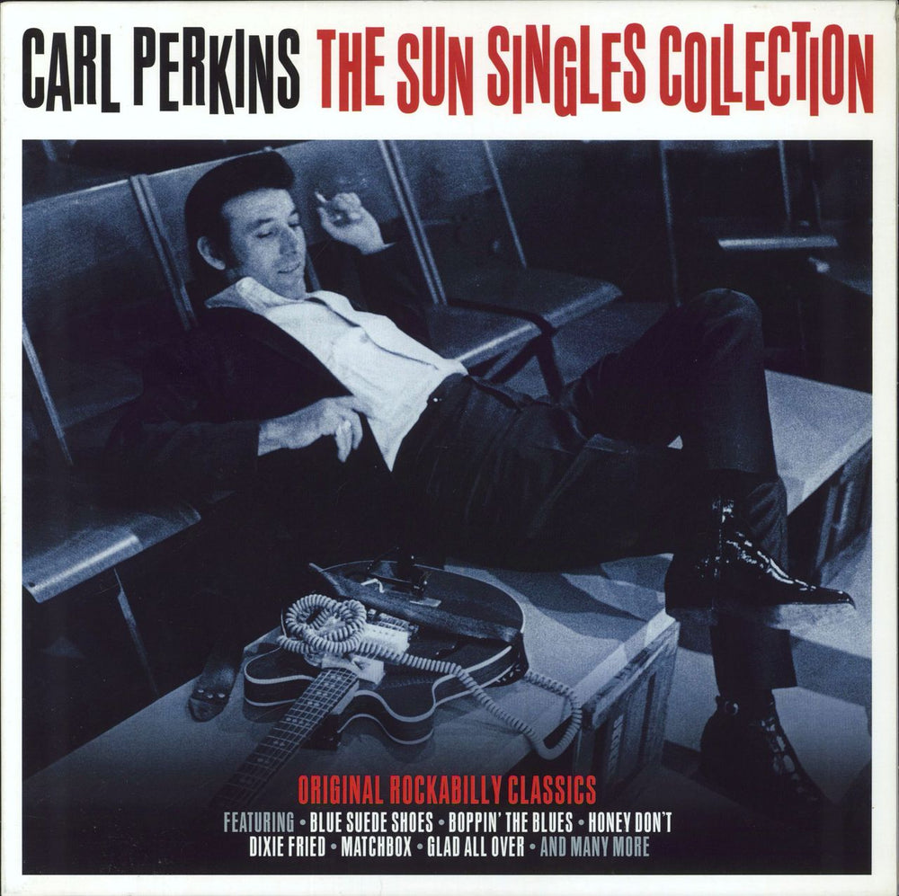 Carl Perkins (R&R) The Sun Singles Collection UK vinyl LP album (LP record) CATLP120