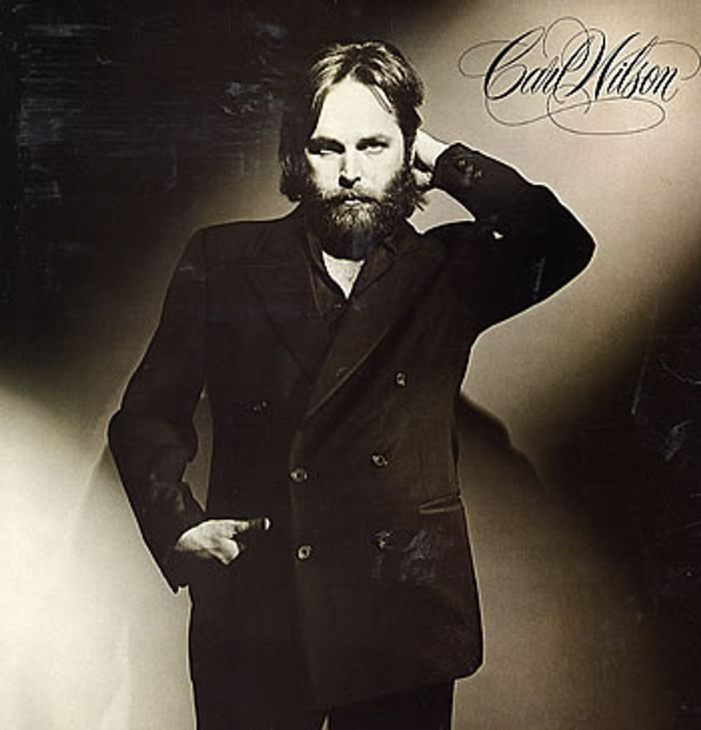 Carl Wilson Carl Wilson - Gold Promo Stamp + Insert UK vinyl LP album (LP record) CRB84840