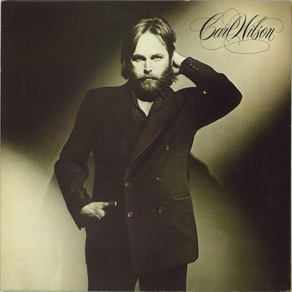 Carl Wilson Carl Wilson + Insert UK vinyl LP album (LP record) CRB84840