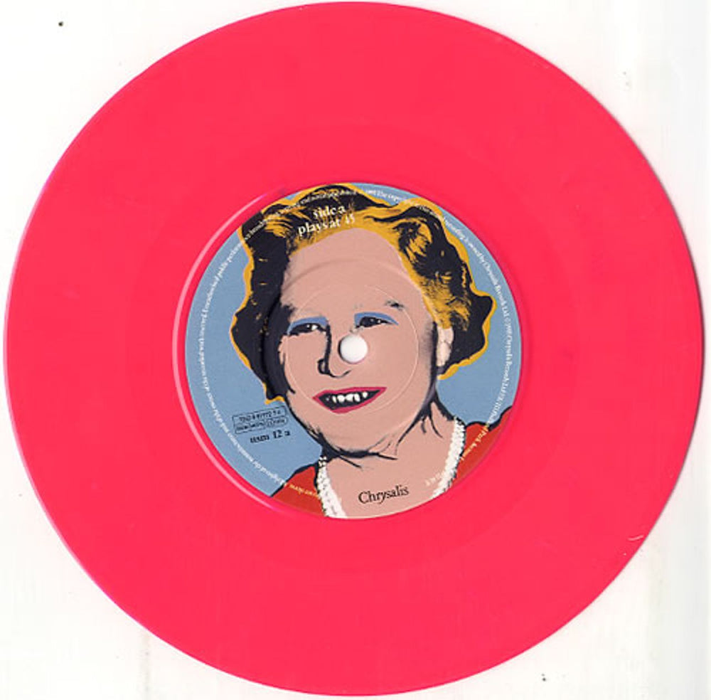 Carter USM The Young Offender's Mum - Pink Vinyl UK 7" vinyl single (7 inch record / 45) USM07TH45583