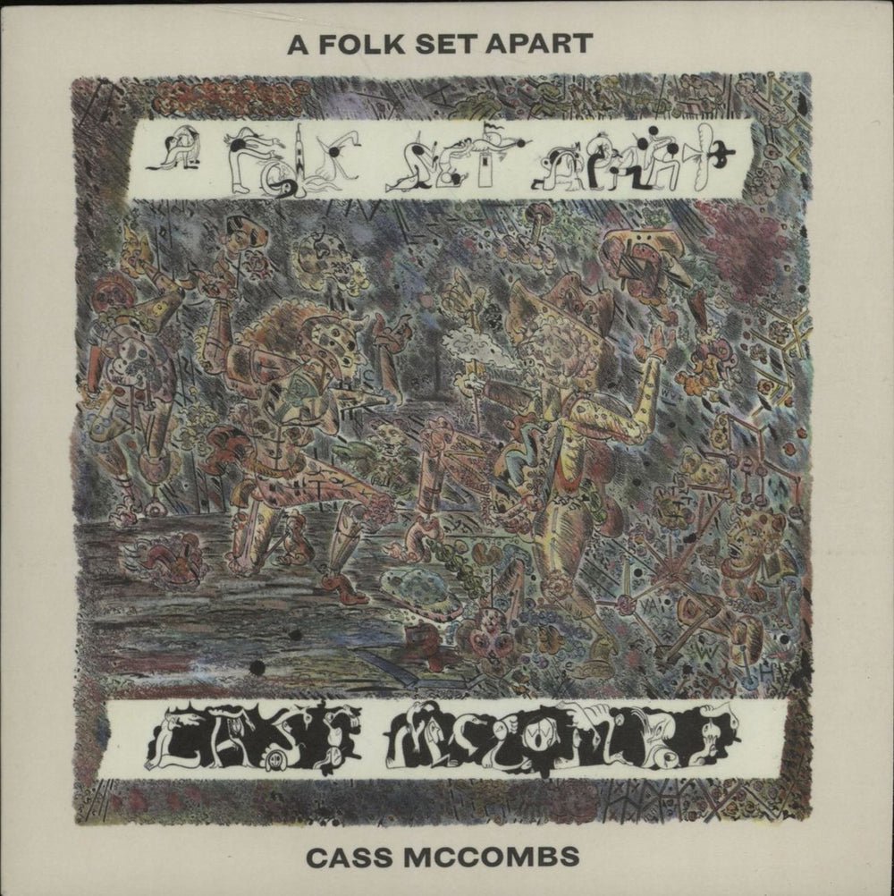 Cass McCombs A Folk Set Apart UK Promo CD album (CDLP) WIGCD328P