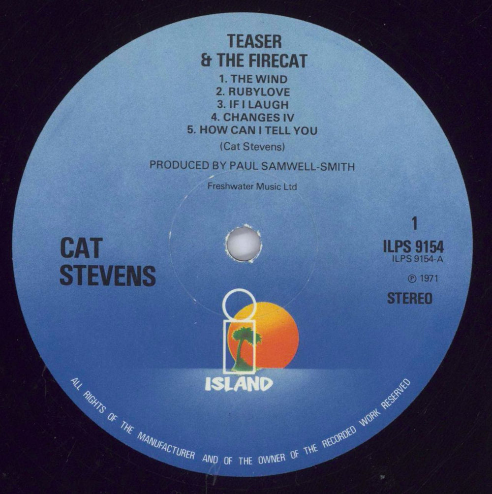 Cat Stevens Teaser And The Firecat - Gatefold UK vinyl LP album (LP record) CTVLPTE829849