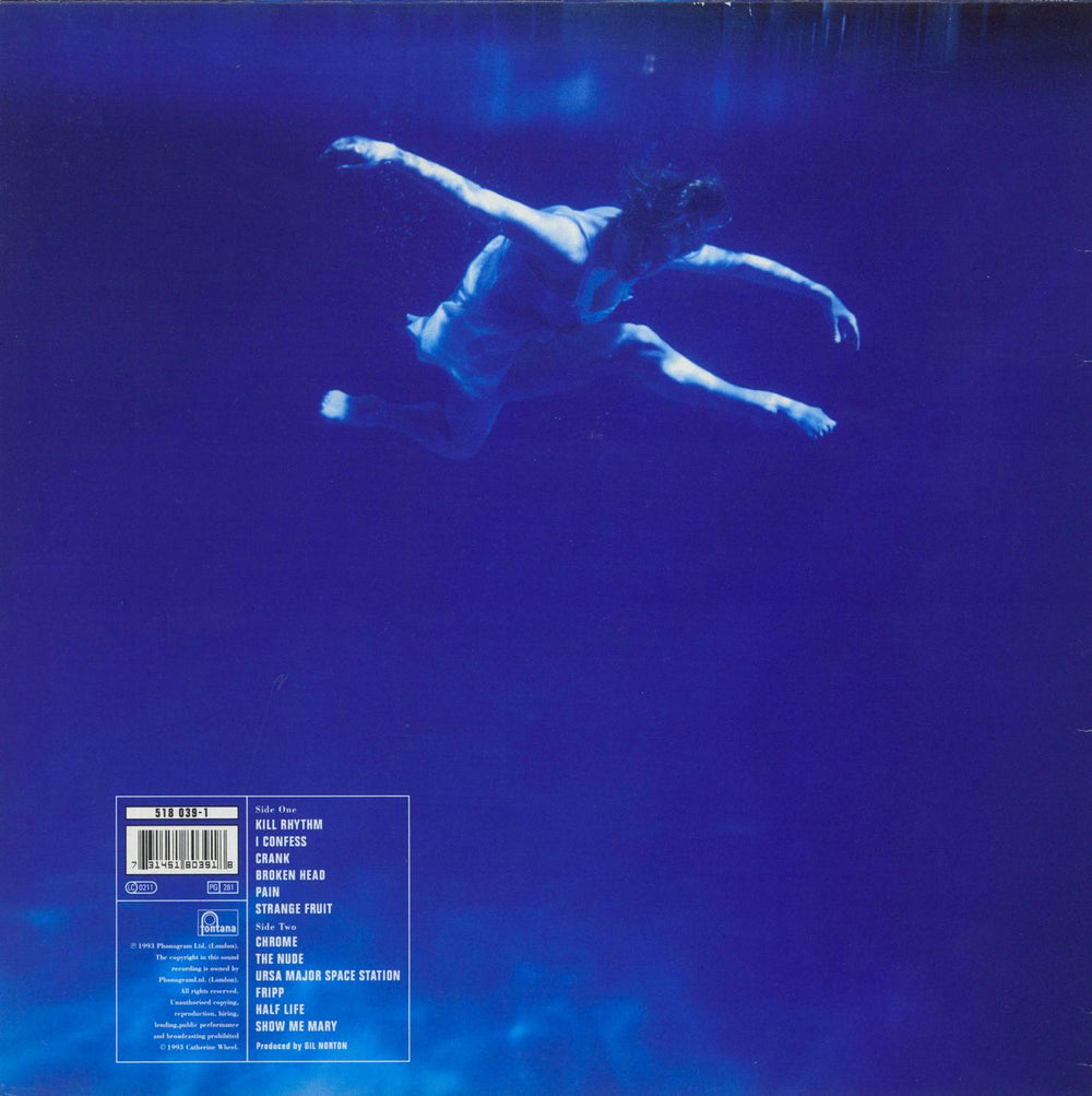 Catherine Wheel Chrome - 1st UK vinyl LP album (LP record)