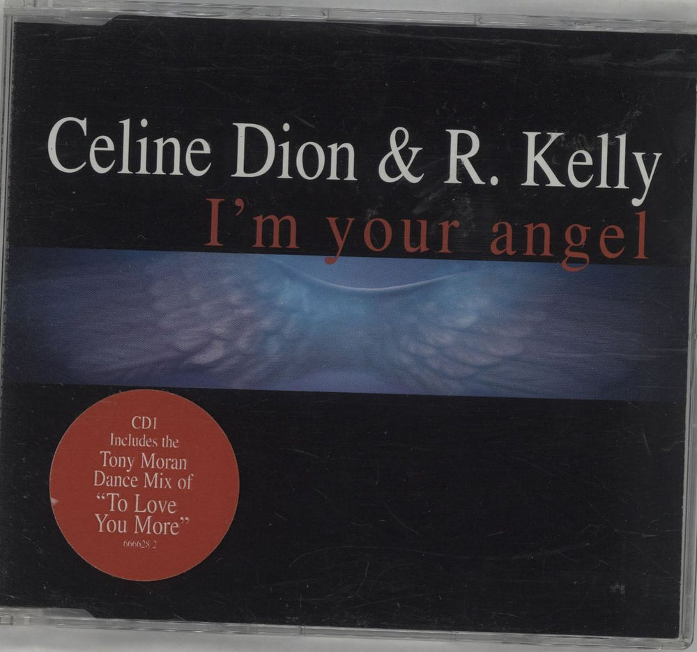 Celine Dion I'm Your Angel UK CD single (CD5 / 5") 666628-2