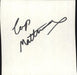 Cerys Matthews Autograph UK memorabilia AUTOGRAPH