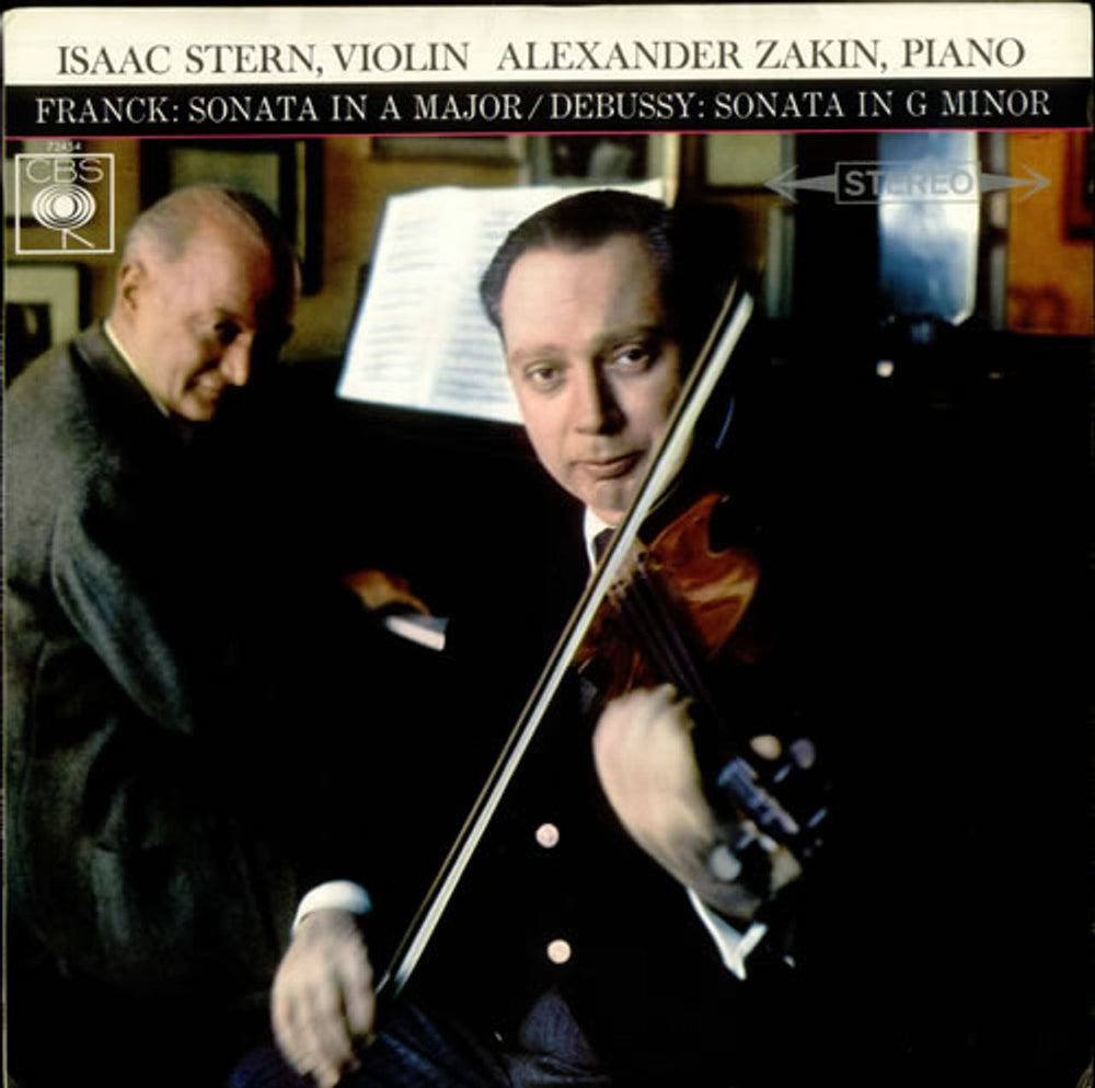 César Franck Sonata in A major / Sonata in G minor UK vinyl LP album (LP record) 72454