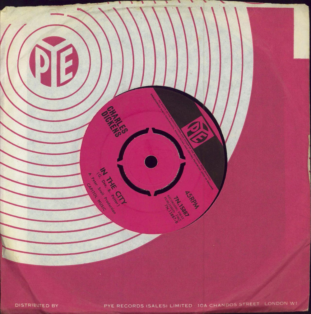 Charles Dickens That's The Way Love Goes UK 7" vinyl single (7 inch record / 45) 7N.15887