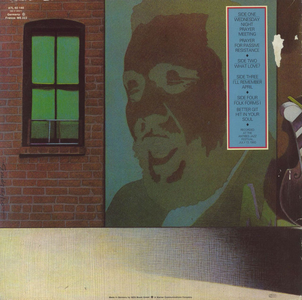 Charles Mingus Mingus At Antibes German 2-LP vinyl record set (Double LP Album)