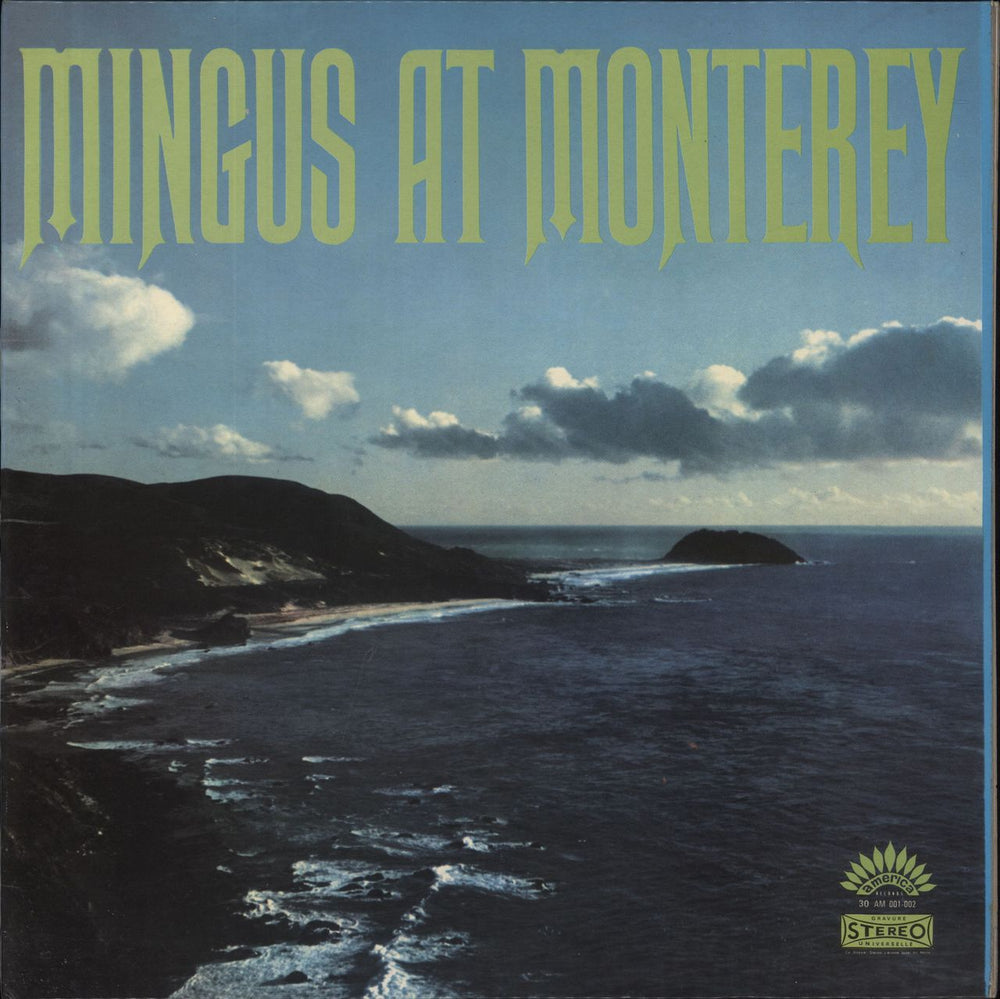 Charles Mingus Mingus At Monterey French vinyl LP album (LP record) 30AM001/002