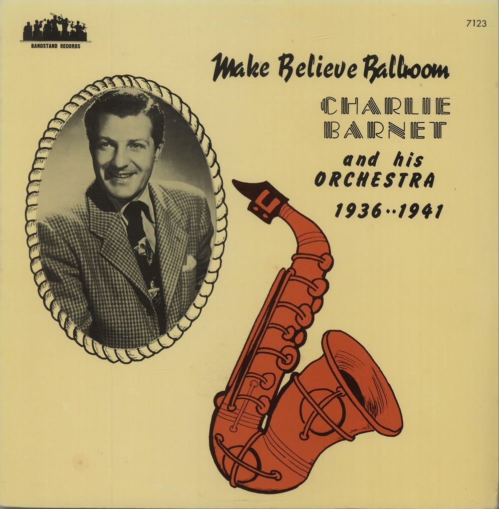 Charlie Barnet Make Believe Ballroom US vinyl LP album (LP record) BS-7123