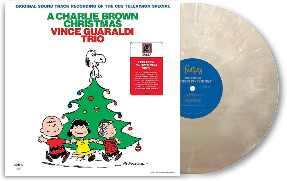 Charlie Brown (Peanuts) A Charlie Brown Christmas - Snowstorm Vinyl - Sealed US vinyl LP album (LP record) CR04572