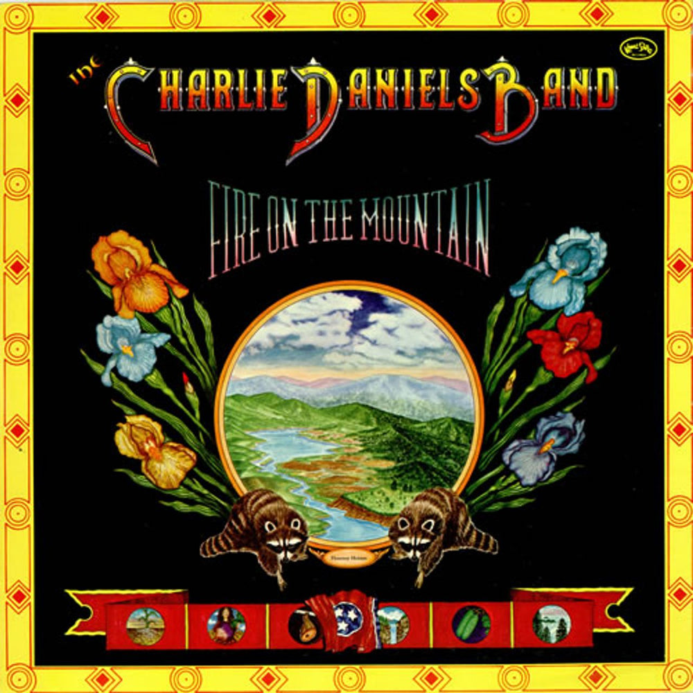 Charlie Daniels Fire On The Mountain UK vinyl LP album (LP record) KSLP7007