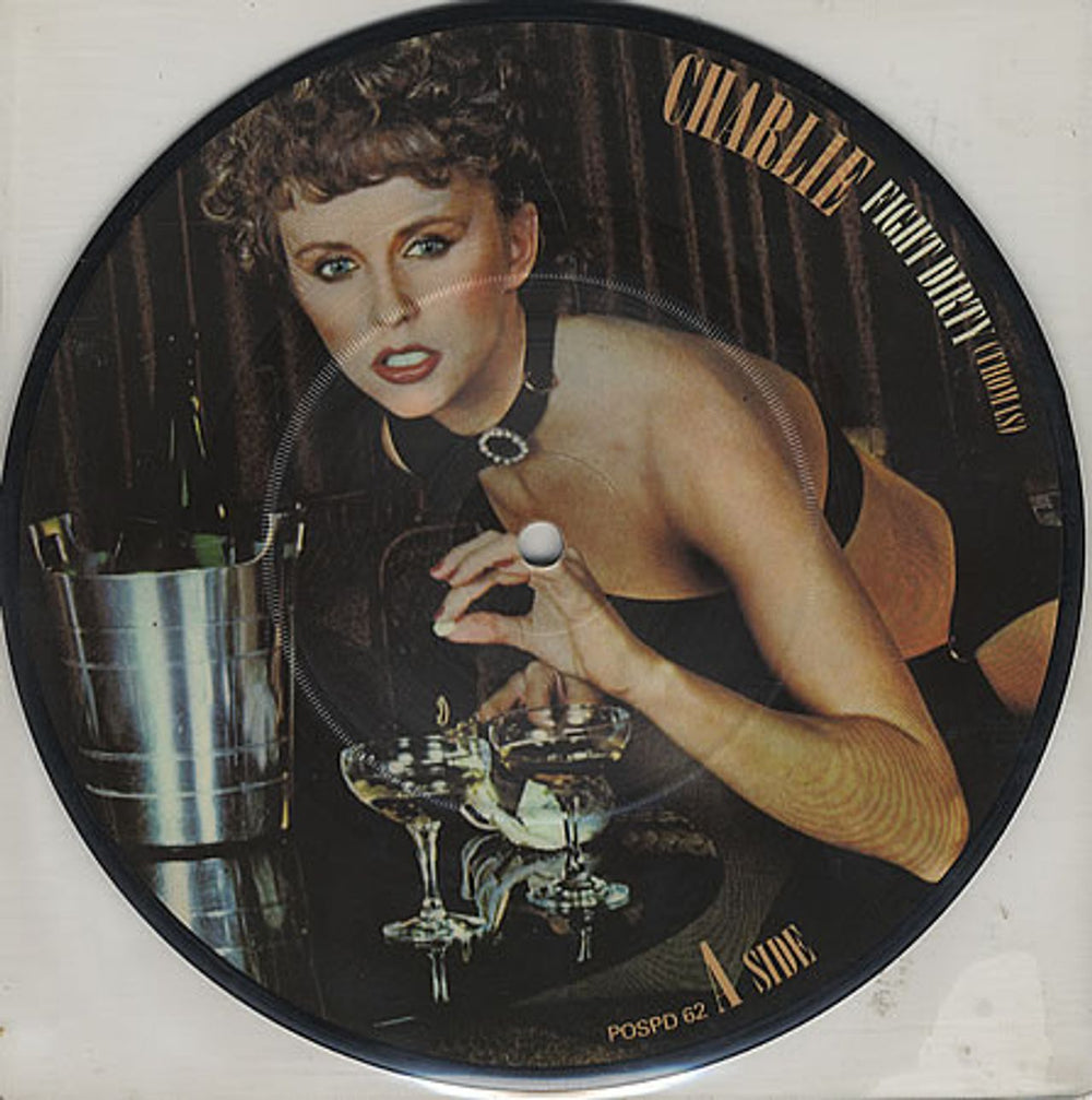 Charlie Fight Dirty UK 7" vinyl picture disc (7 inch picture disc single) POSPD62