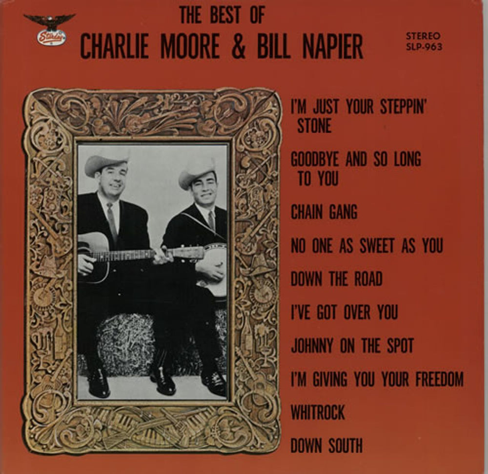 Charlie Moore & Bill Napier The Best Of Charlie Moore & Bill Napier US vinyl LP album (LP record) SLP-963