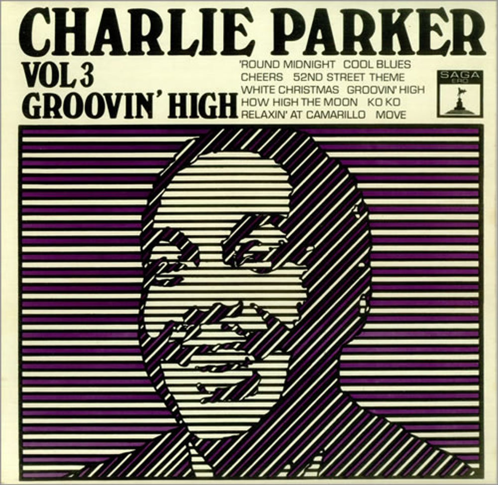 Charlie Parker Groovin' High UK vinyl LP album (LP record) ERO8007