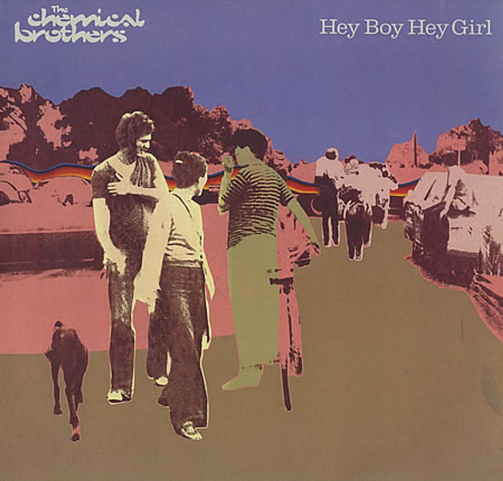 Chemical Brothers Hey Boy Hey Girl UK 12" vinyl single (12 inch record / Maxi-single) CHEMST8