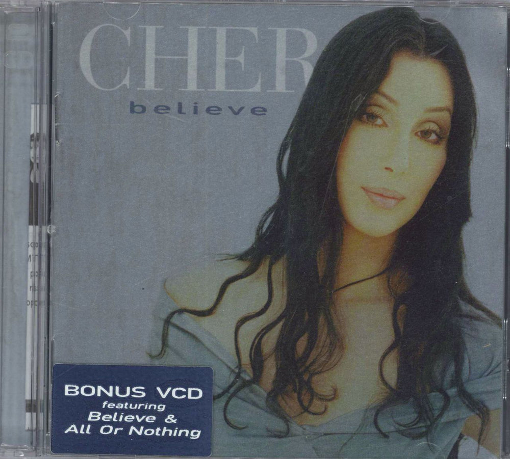 Cher Believe + VCD Taiwanese 2 CD album set (Double CD) 80349-6