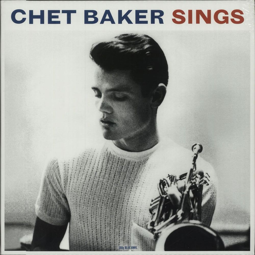 Chet Baker Chet Baker Sings - 180gram Blue Vinyl - Sealed UK Promo vinyl LP album (LP record) NOTLP229