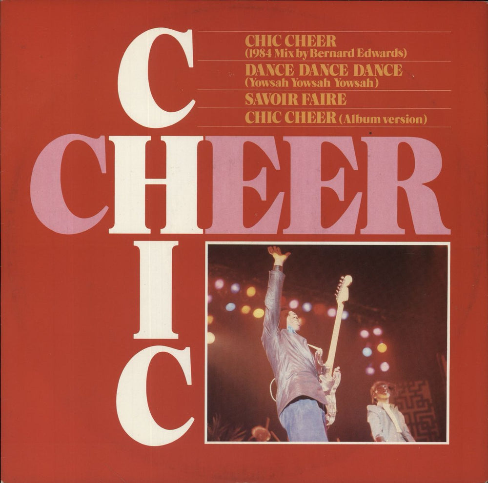 Chic Chic Cheer UK 12" vinyl single (12 inch record / Maxi-single) A9604T