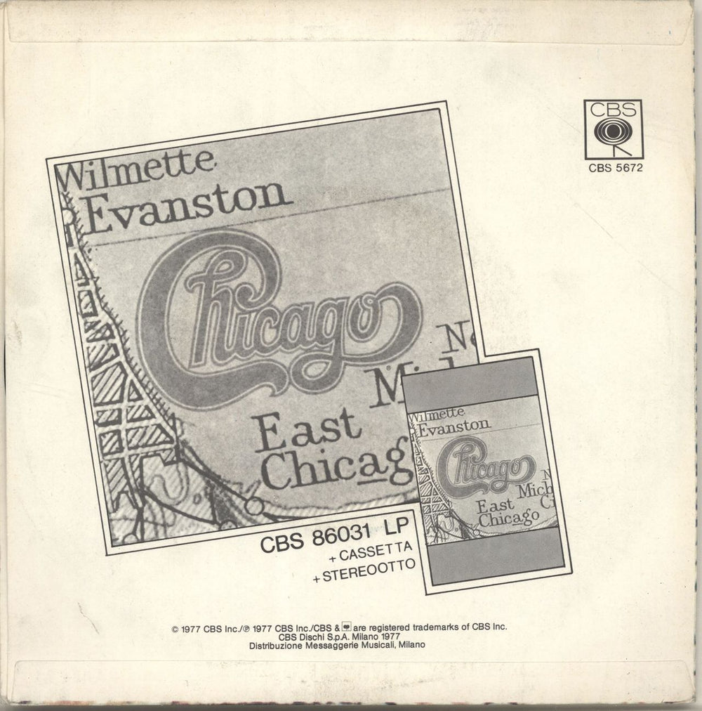 Chicago Baby, What A Big Surprise Italian 7" vinyl single (7 inch record / 45) CCG07BA692150