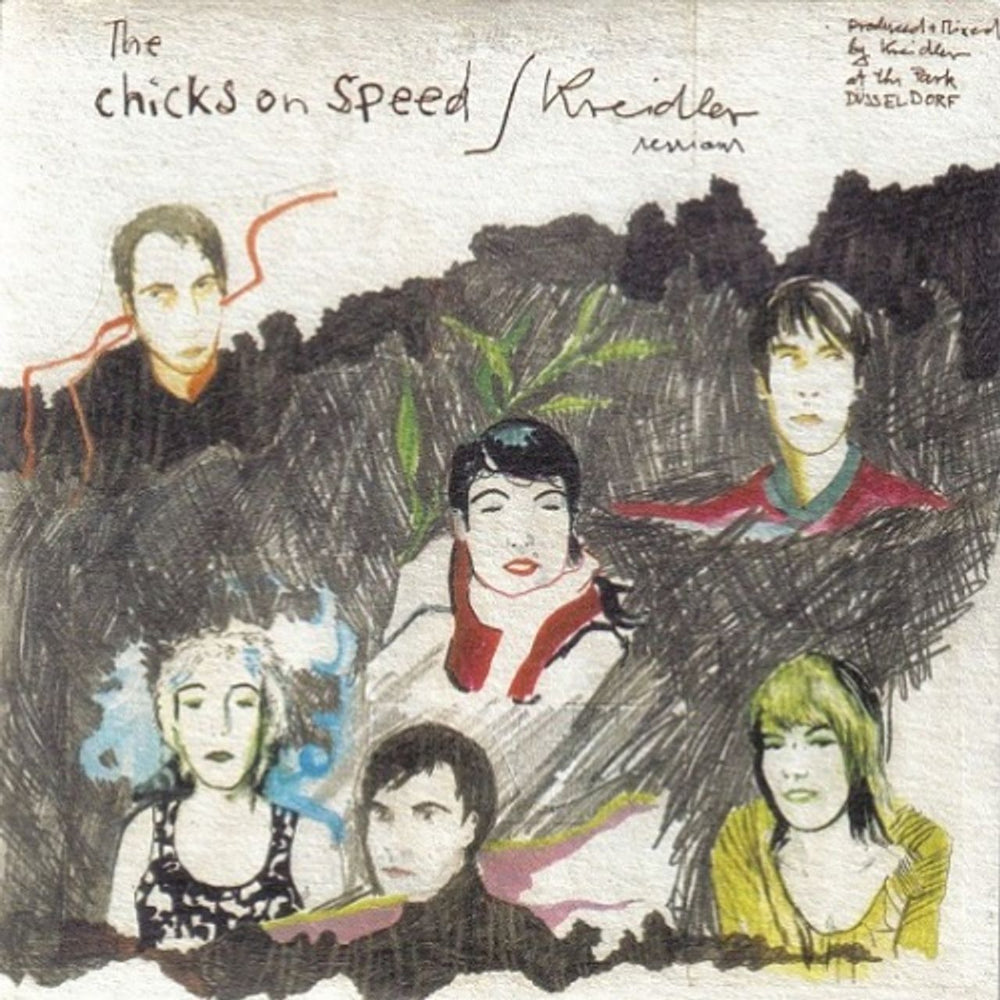 Chicks On Speed The Chicks On Speed / Kreidler Sessions German CD single (CD5 / 5") COSR004CD