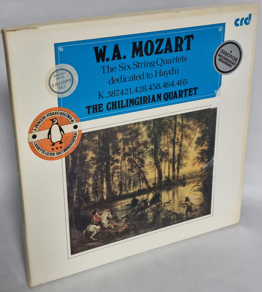 Chilingirian String Quartet Mozart: The Six String Quartets Dedicated To Haydn UK Vinyl Box Set CRD1062/3/4