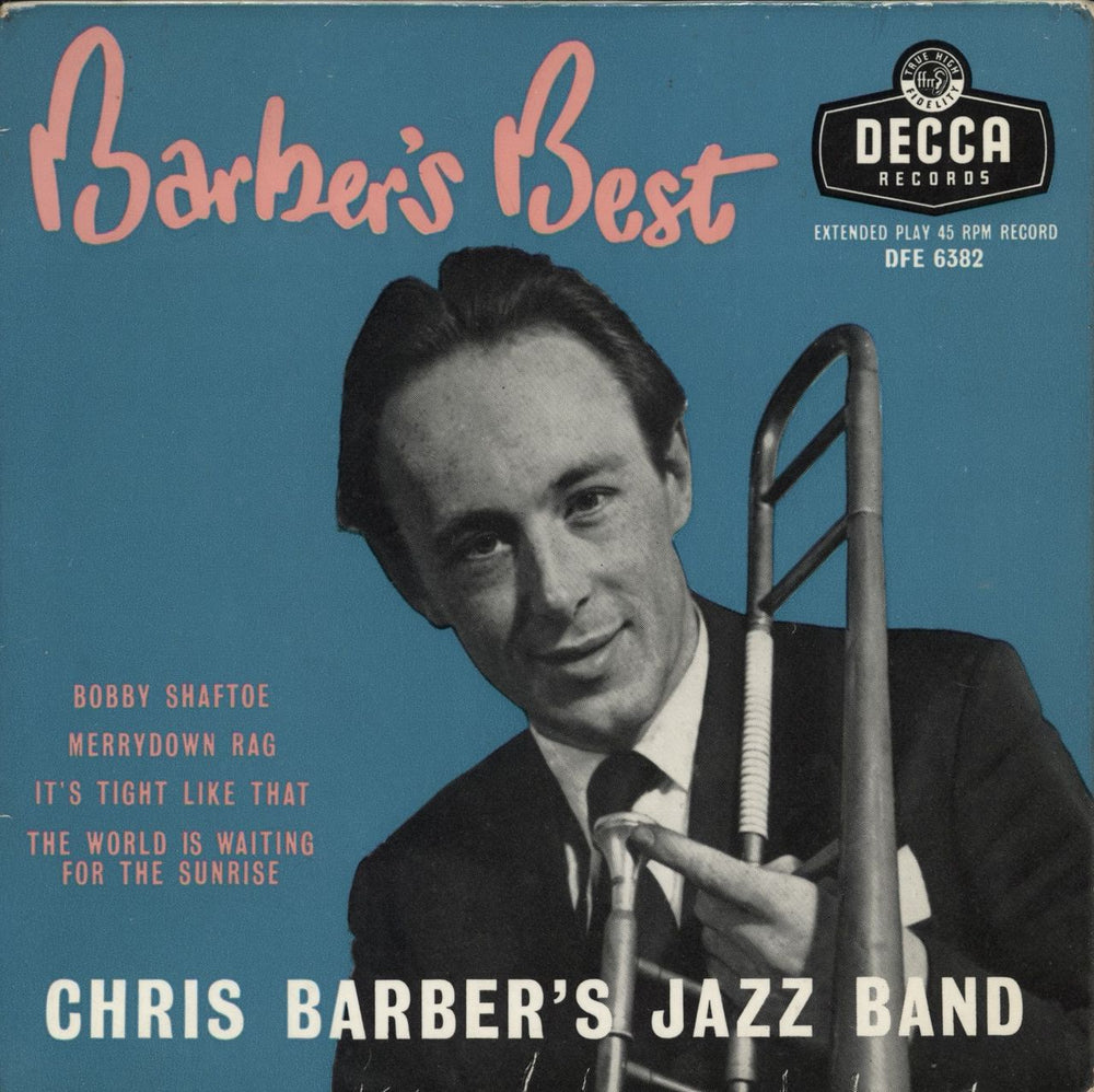 Chris Barber Barber's Best UK 7" vinyl single (7 inch record / 45) DFE6382