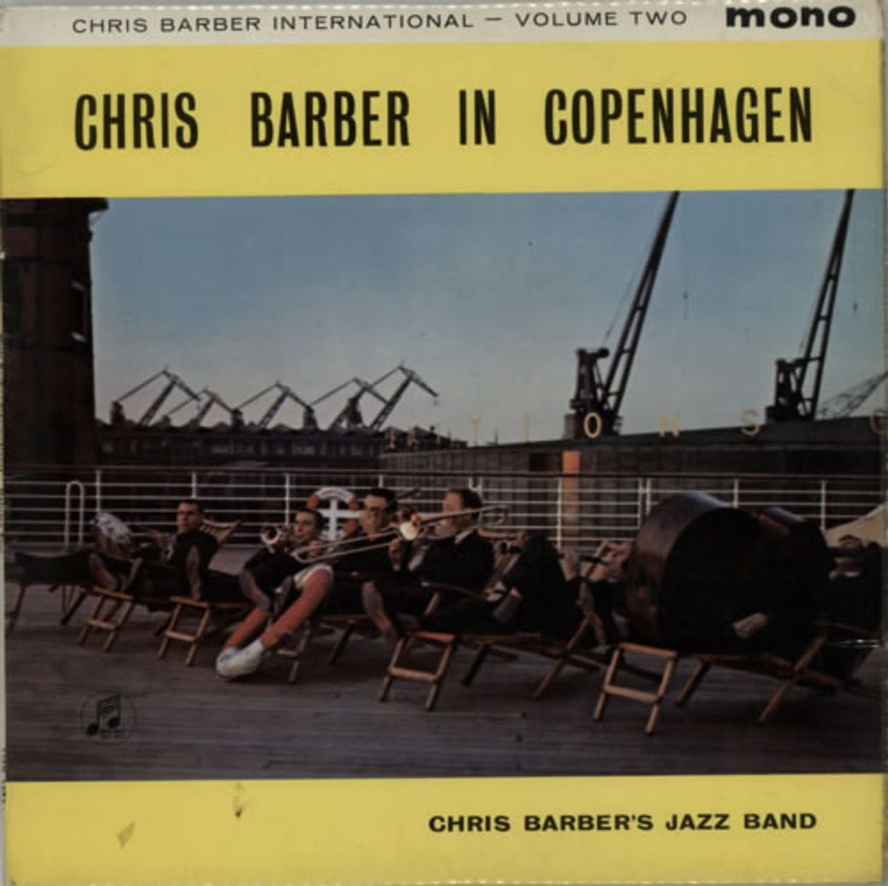 Chris Barber Chris Barber In Copenhagen UK vinyl LP album (LP record) 33SX1274