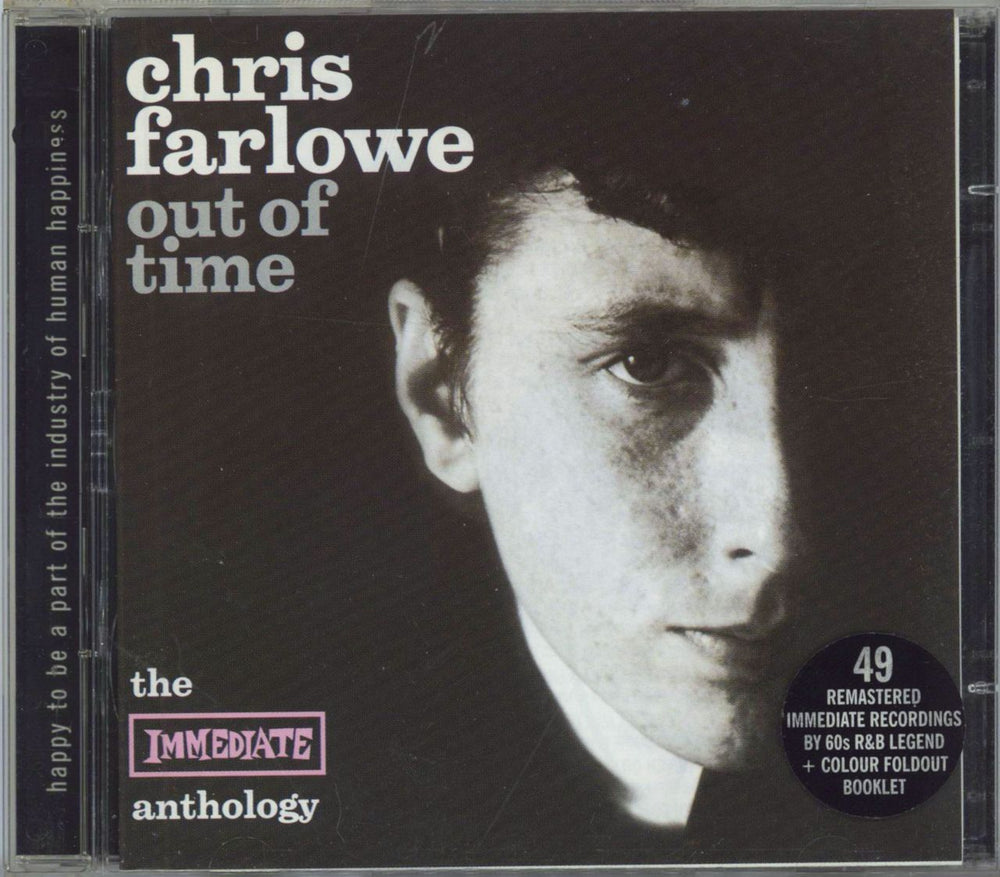 Chris Farlowe Out Of Time - The Immediate Anthology UK 2 CD album set (Double CD) NEECD310